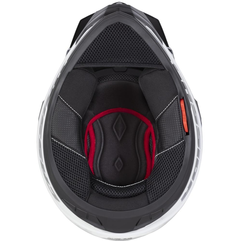 Kask motocyklowy enduro Cassida Tour 2.0 Crew matowy czarno-niebieski