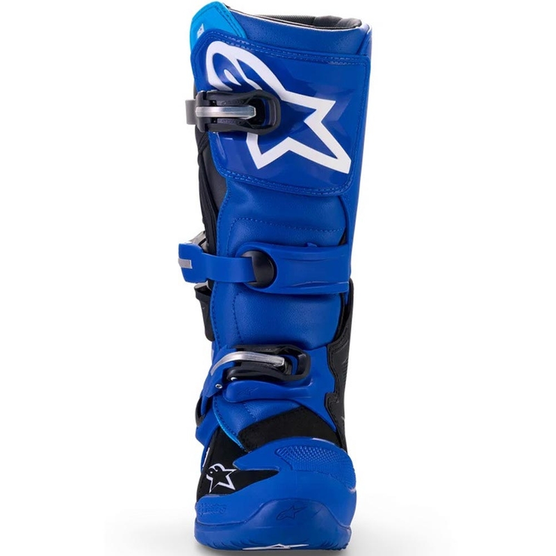 Buty motocrossowe dziecięce Alpinestars TECH 7 S YAMAHA kolekcja niebiesko-biało-czarna