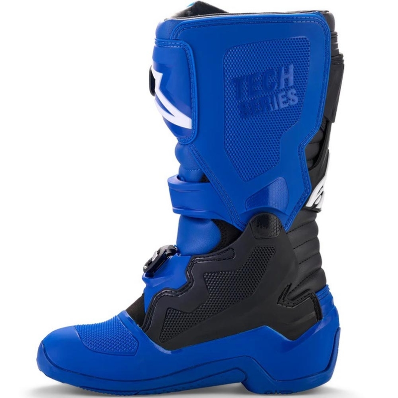 Buty motocrossowe dziecięce Alpinestars TECH 7 S YAMAHA kolekcja niebiesko-biało-czarna