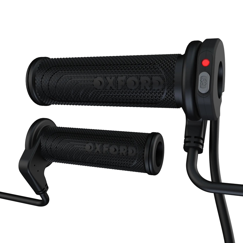 Podgrzewane manetki Oxford HotGrips Advanced Integrated Sport w kolorze czarnym