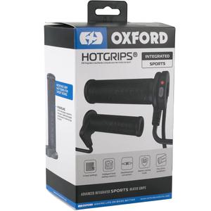 Podgrzewane manetki Oxford HotGrips Advanced Integrated Sport w kolorze czarnym