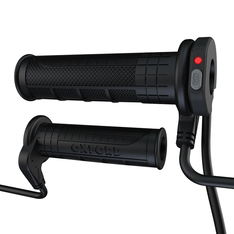 Podgrzewane manetki Oxford HotGrips Advanced Integrated Adventure w kolorze czarnym