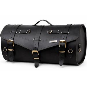 Skórzana torba motocyklowa z zamkiem RSA K183 czarna