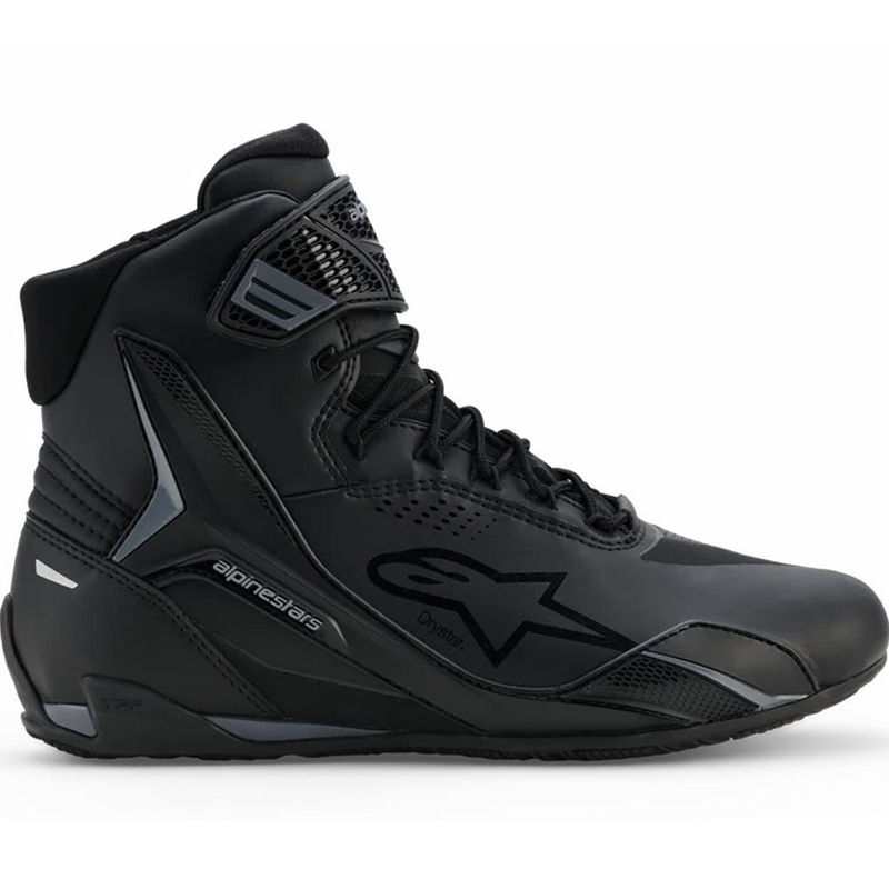 Buty motocyklowe Alpinestars Faster-4 Drystar czarno-ciemnoszare