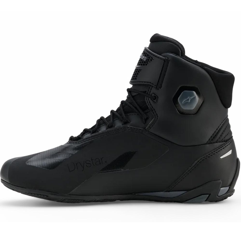 Buty motocyklowe Alpinestars Faster-4 Drystar czarno-ciemnoszare