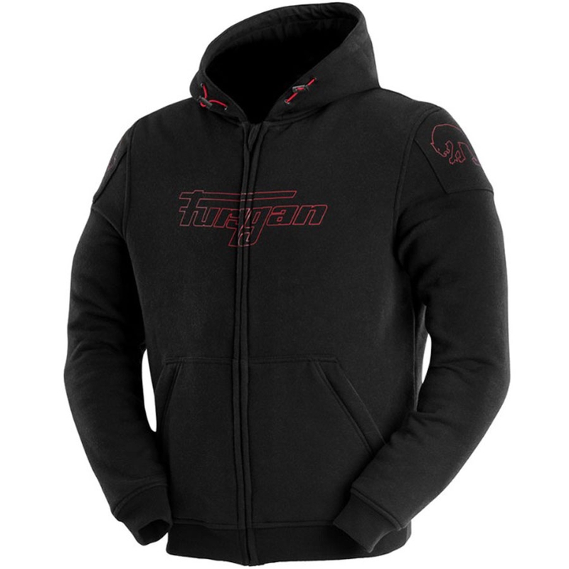 Kurtka motocyklowa Furygan Livio X Kevlar® czarno-czerwona