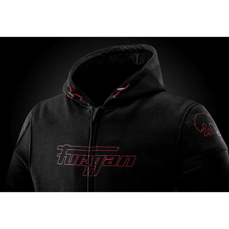 Kurtka motocyklowa Furygan Livio X Kevlar® czarno-czerwona