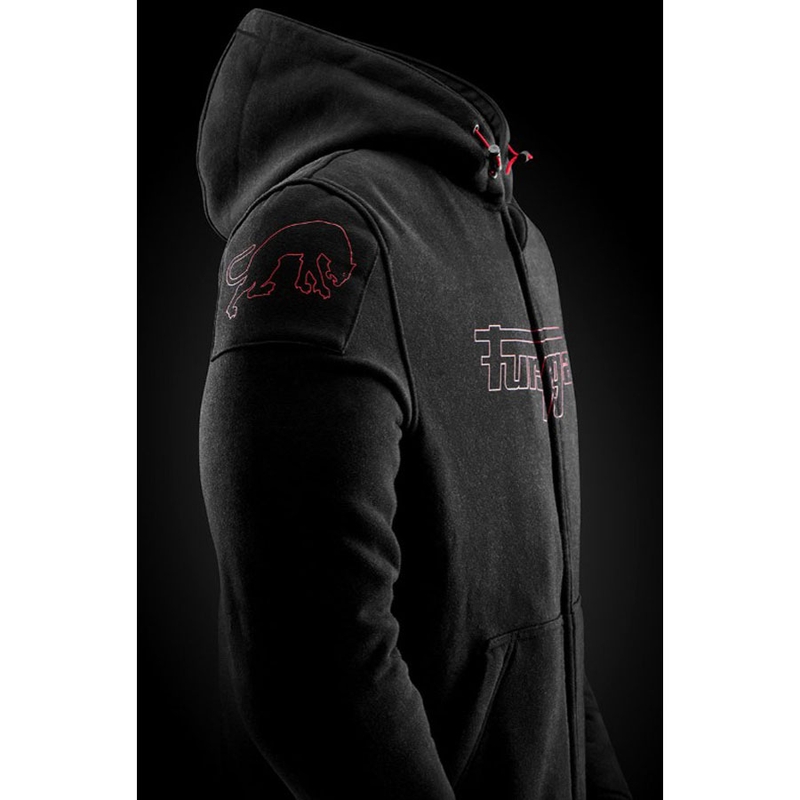 Kurtka motocyklowa Furygan Livio X Kevlar® czarno-czerwona