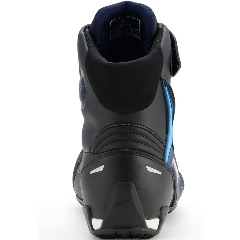 Buty motocyklowe Alpinestars Faster-4 Drystar czarno-niebiesko-białe