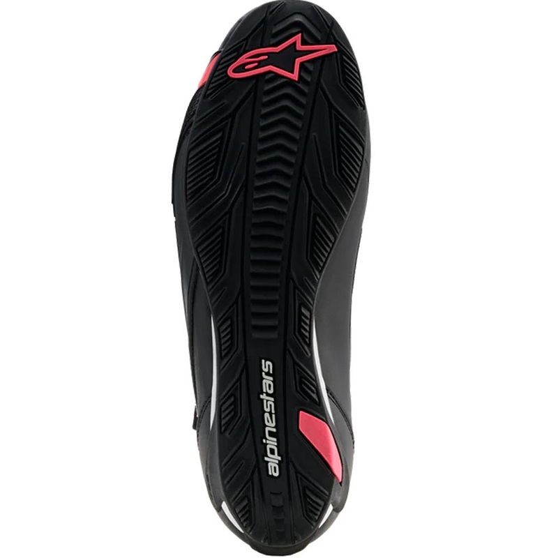 Buty motocyklowe damskie Alpinestars Stella Faster-4 Drystar czarno-szaro-czerwone