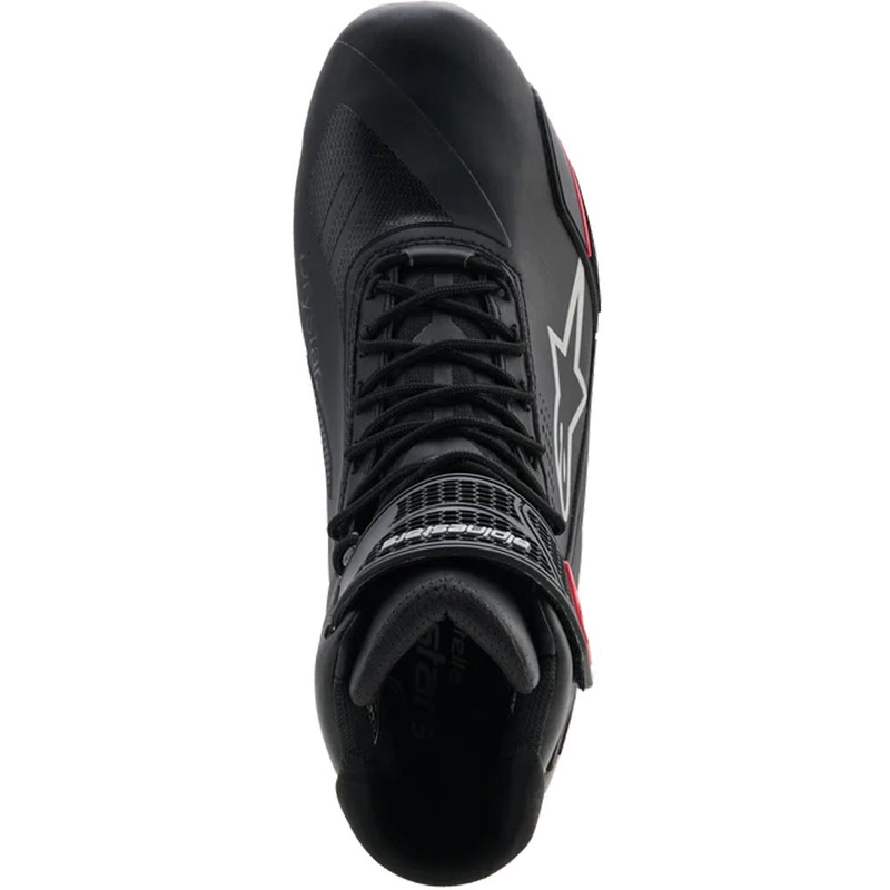 Buty motocyklowe damskie Alpinestars Stella Faster-4 Drystar czarno-szaro-czerwone