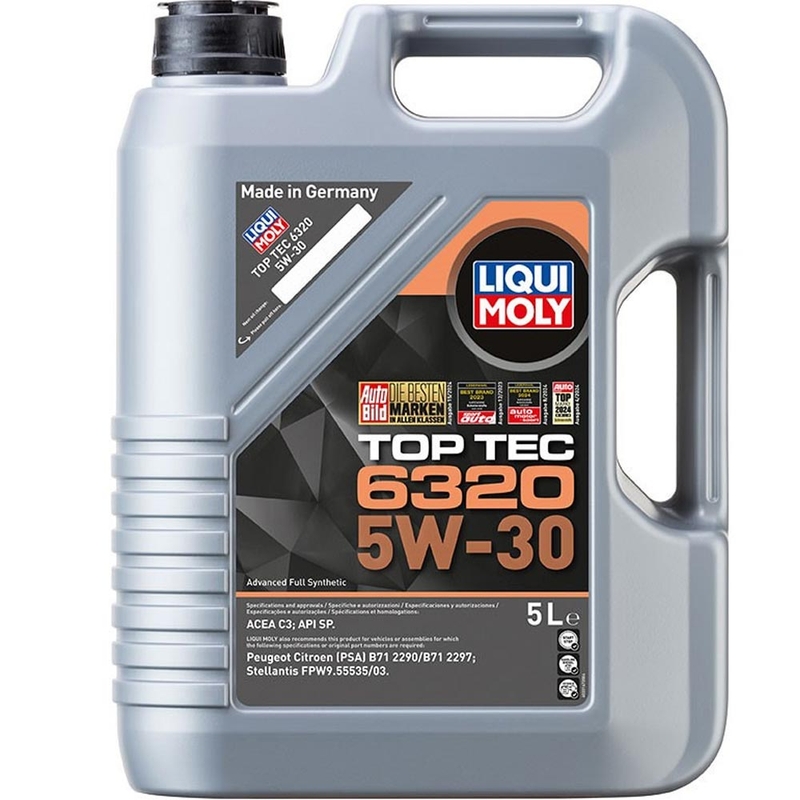 Olej silnikowy syntetyczny LIQUI MOLY Top Tec 6320 5W-30 5 l