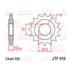 Front sprocket JT JTF 910-14 14T, 520
