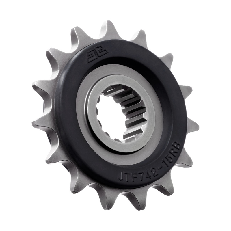 Front sprocket JT 15T, 520 rubber cushioned
