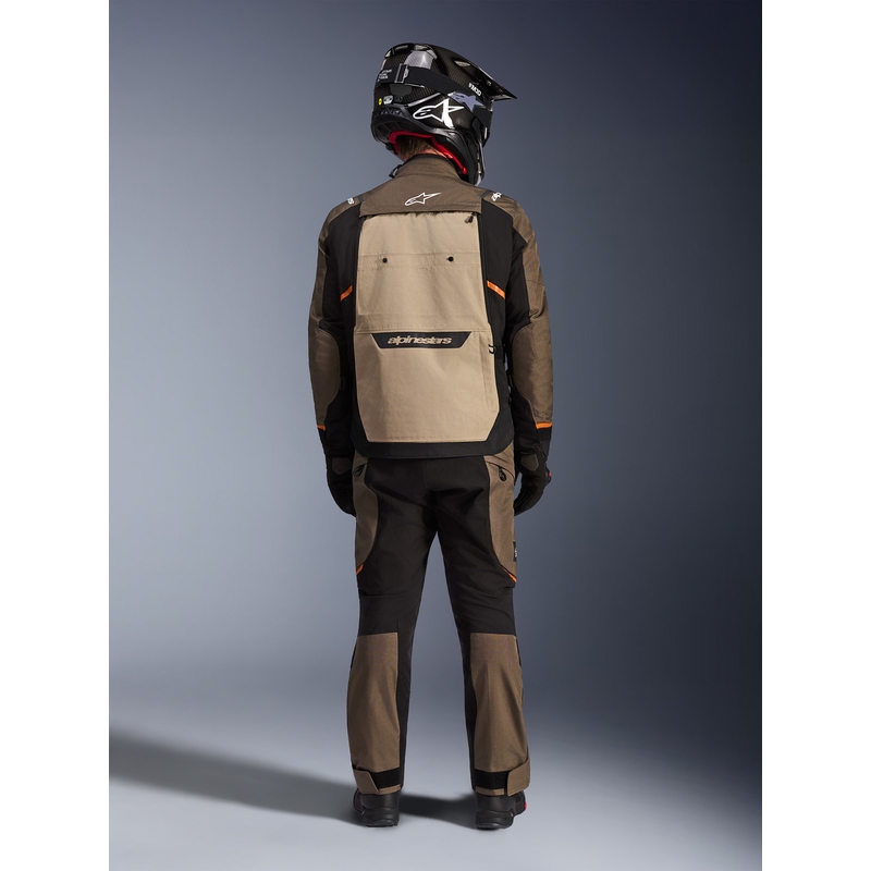 Kurtka motocyklowa Alpinestars Cusco Drystar brązowo-czarna