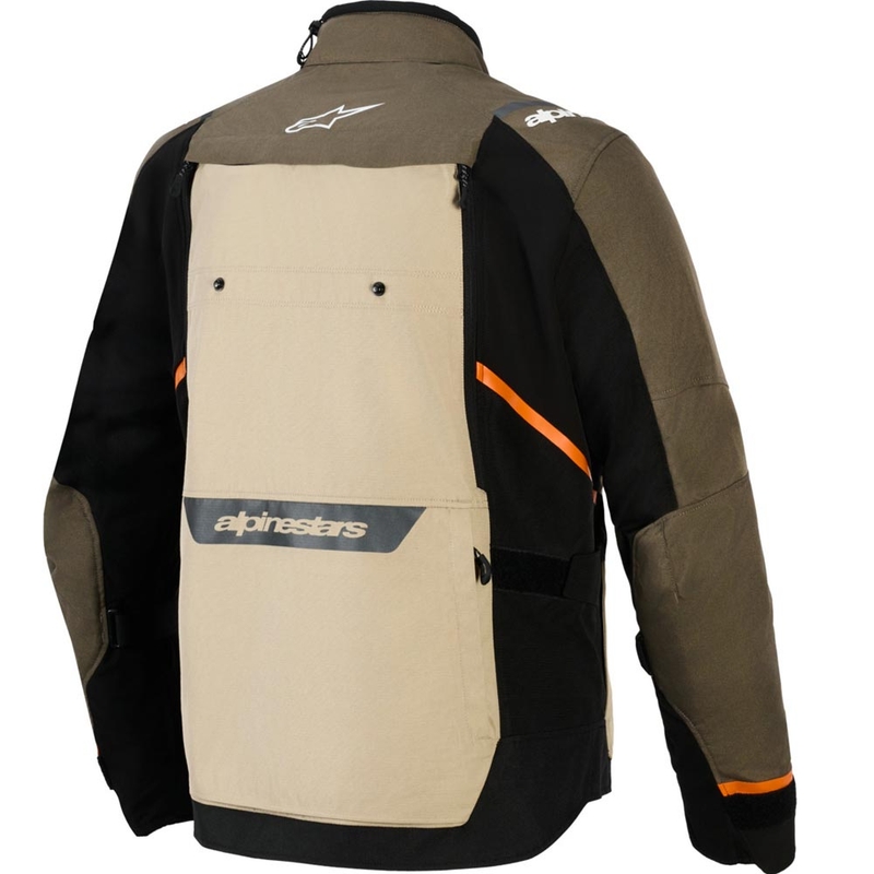 Kurtka motocyklowa Alpinestars Cusco Drystar brązowo-czarna
