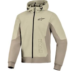 Bluza motocyklowa Alpinestars Radium Tech Hoodie w kolorze piaskowo-brązowym