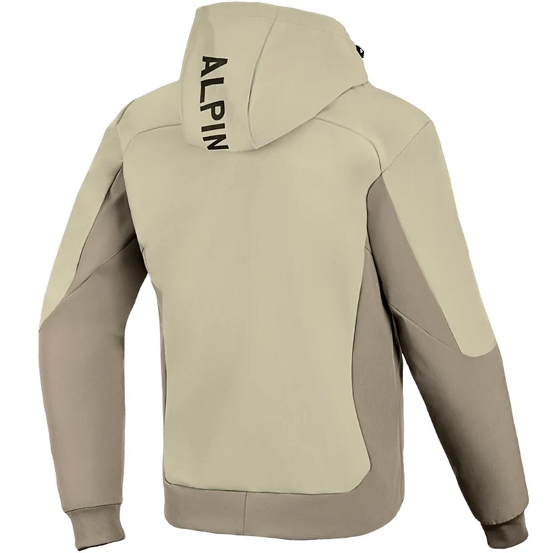 Bluza motocyklowa Alpinestars Radium Tech Hoodie w kolorze piaskowo-brązowym