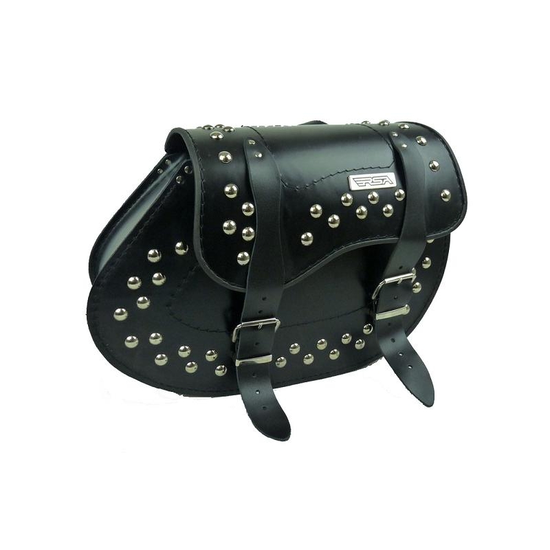 Sakwy skórzane na motocykl Chopper RSA-17B