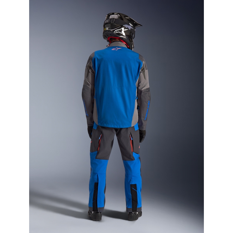 Kurtka motocyklowa Alpinestars Maxdura Drystar XF niebiesko-ciemnoszara