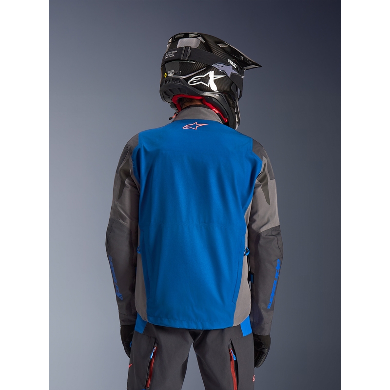 Kurtka motocyklowa Alpinestars Maxdura Drystar XF niebiesko-ciemnoszara