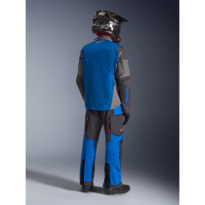 Kurtka motocyklowa Alpinestars Maxdura Drystar XF niebiesko-ciemnoszara