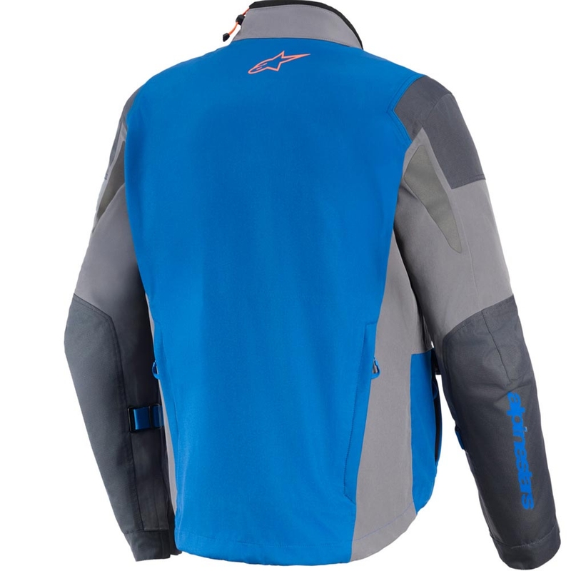 Kurtka motocyklowa Alpinestars Maxdura Drystar XF niebiesko-ciemnoszara