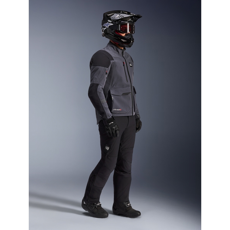 Kurtka motocyklowa Alpinestars Maxdura Drystar XF ciemnoszaro-czarna