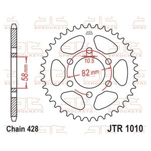 Rear sprocket JT JTR 1010-43 43T, 428