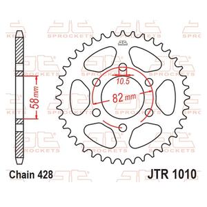 Rear sprocket JT JTR 1010-37 37T, 428