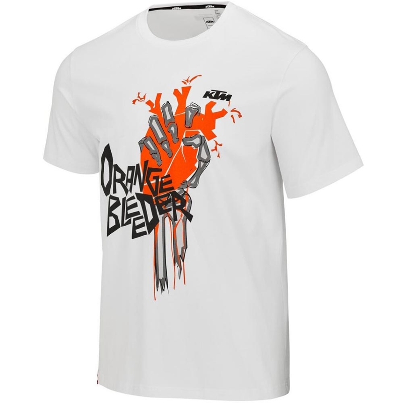 Koszulka KTM Orange Bleeder w kolorze białym
