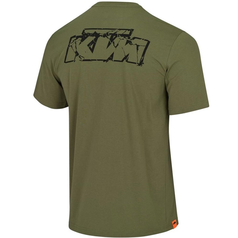 Koszulka z logo KTM khaki