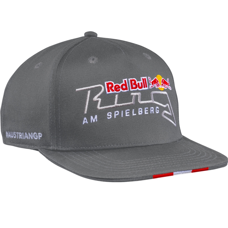 Czapka z daszkiem Red Bull Racing Austrian GP w kolorze szarym