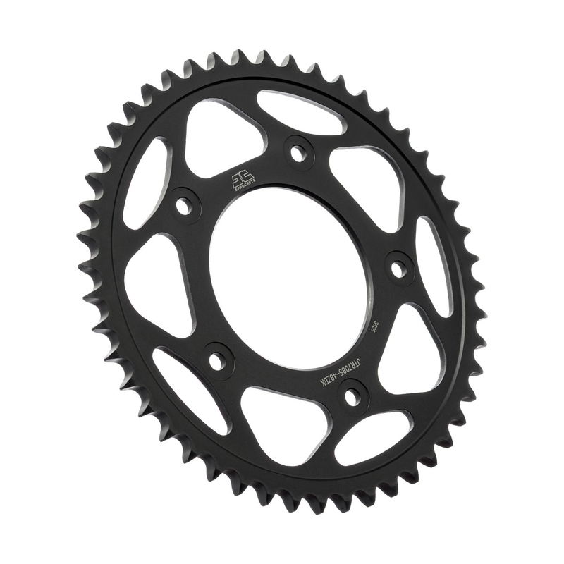 Rear sprocket JT 48T, 530 Black Zinc