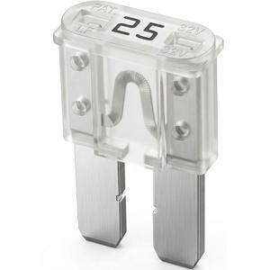 Bezpiecznik płaski MIKRO II 25 A 10 szt.