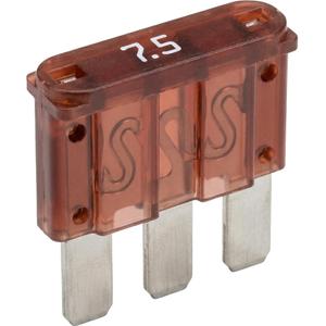 Bezpiecznik płaski MIKRO III 7,5 A 10 szt.