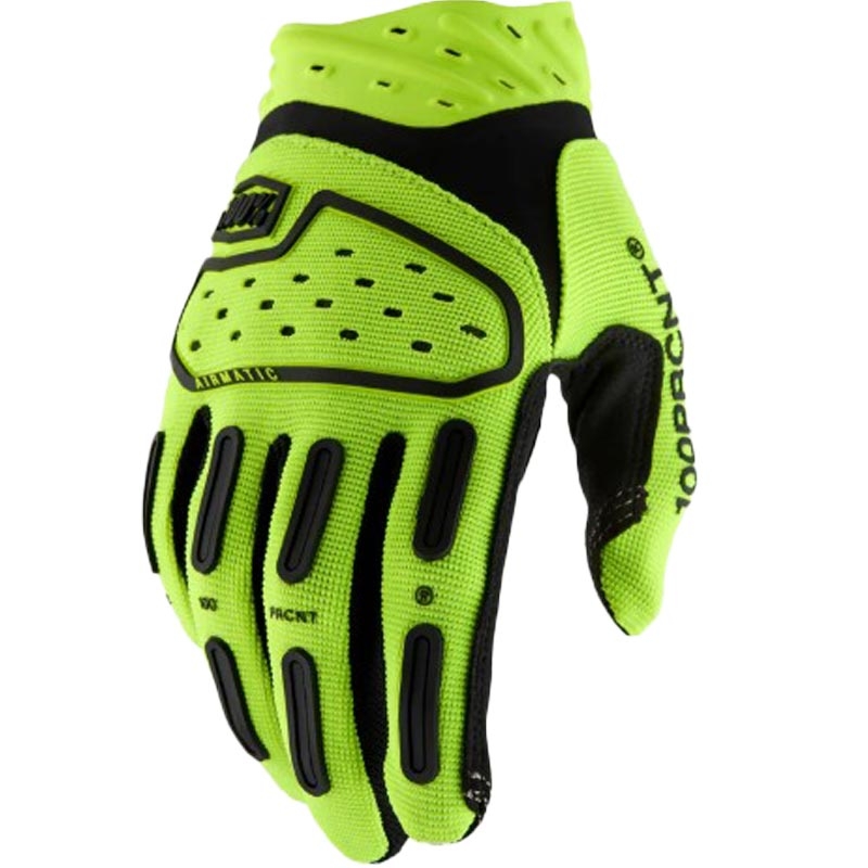 Rękawice motocrossowe 100% Airmatic 2 fluorescencyjne żółte