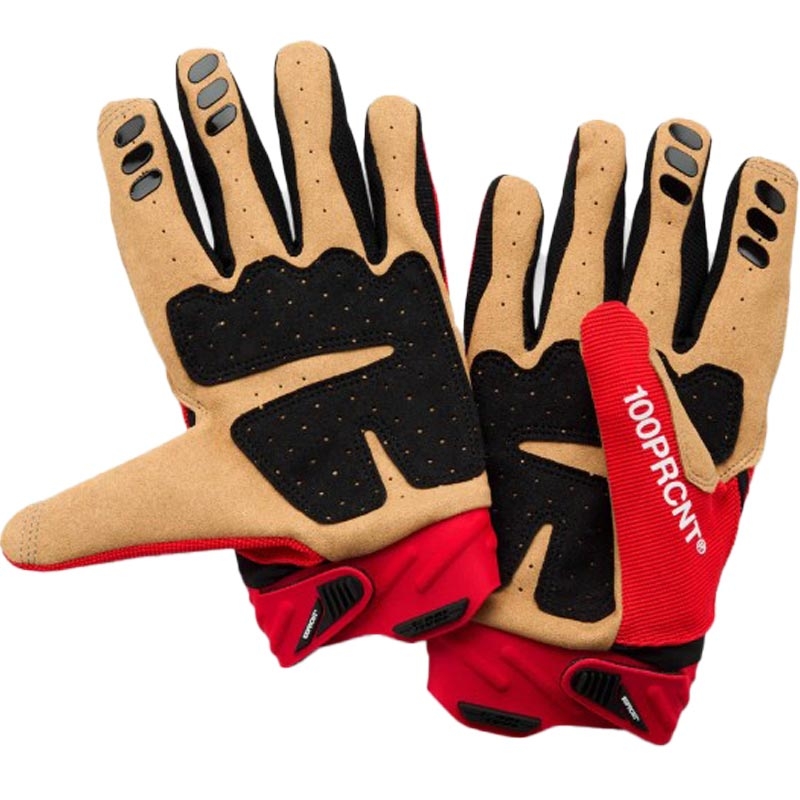 Rękawice motocrossowe 100% Airmatic 2 czerwono-czarne