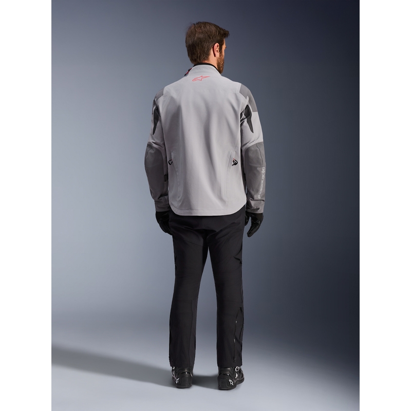 Kurtka motocyklowa Alpinestars Maxdura Drystar XF jasnoszara-ciemnoszara