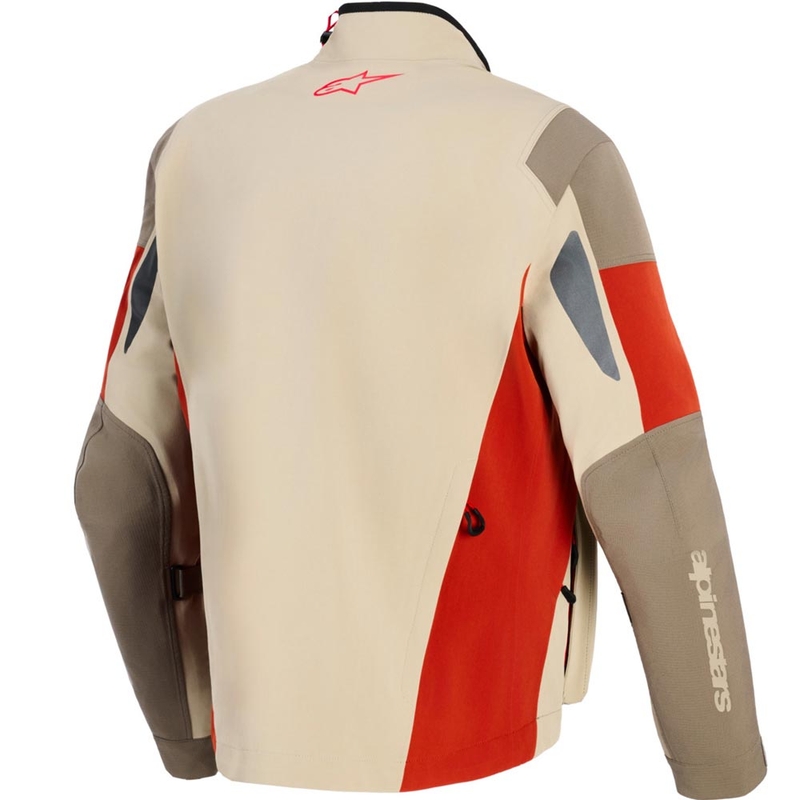 Kurtka motocyklowa Alpinestars Maxdura Drystar XF brązowo-pomarańczowa