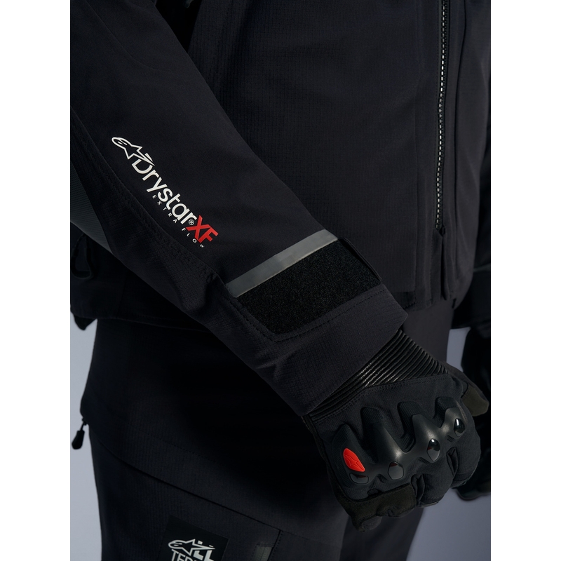 Kurtka motocyklowa Alpinestars Andes PRO Drystar XF czarno-ciemnoszara