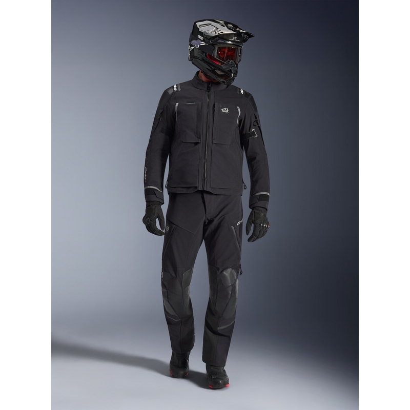 Kurtka motocyklowa Alpinestars Andes PRO Drystar XF czarno-ciemnoszara