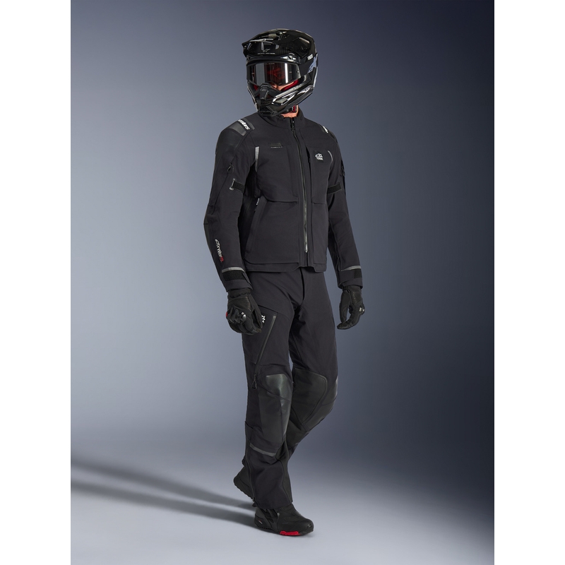 Kurtka motocyklowa Alpinestars Andes PRO Drystar XF czarno-ciemnoszara