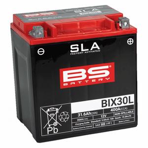 Factory activated battery BS-BATTERY BIX30L (FA) (YIX30L (FA)) SLA