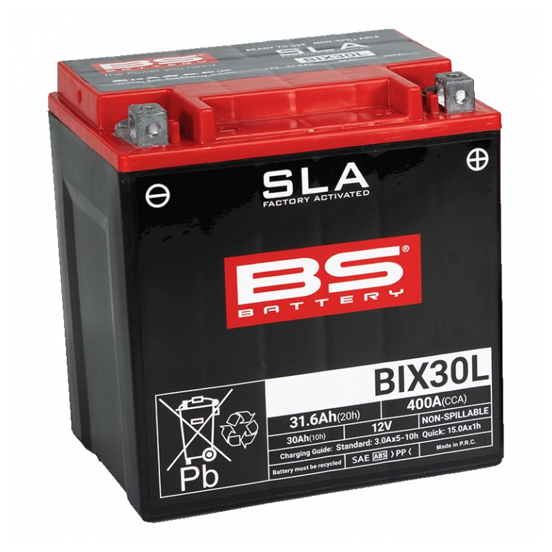 Factory activated battery BS-BATTERY SLA