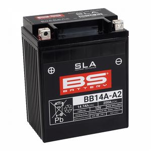 Factory activated battery BS-BATTERY BB14A-A2 (FA) (YB14A-A2 (FA)) SLA