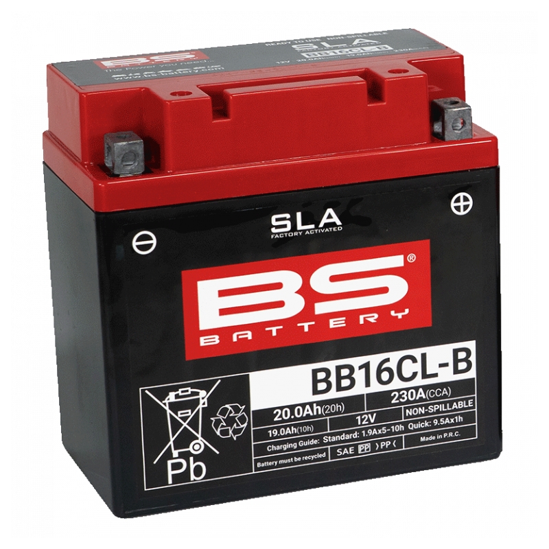 Factory activated battery BS-BATTERY SLA