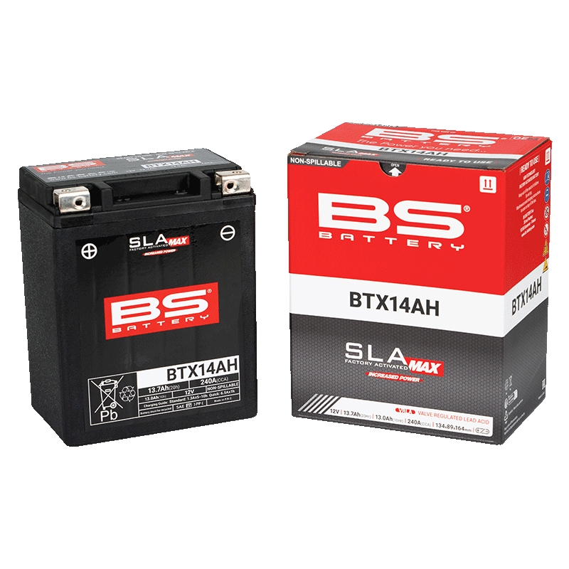 Factory activated battery BS-BATTERY SLA MAX
