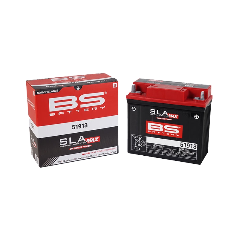 Factory activated battery BS-BATTERY SLA MAX