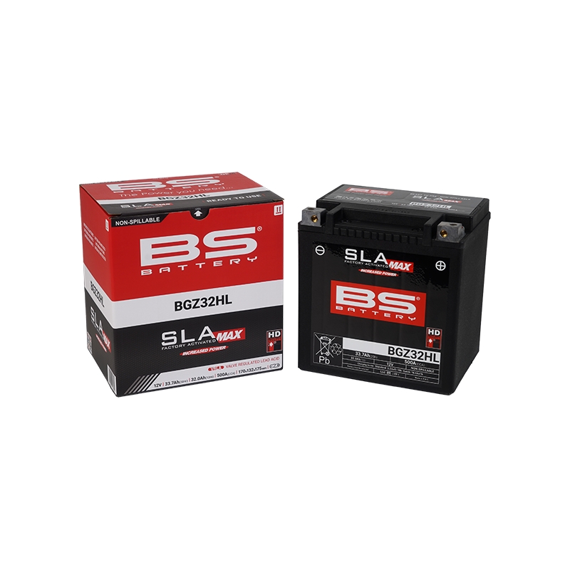 Factory activated battery BS-BATTERY SLA MAX